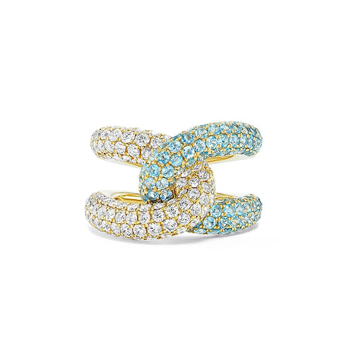 Click | White & Blue Diamonds