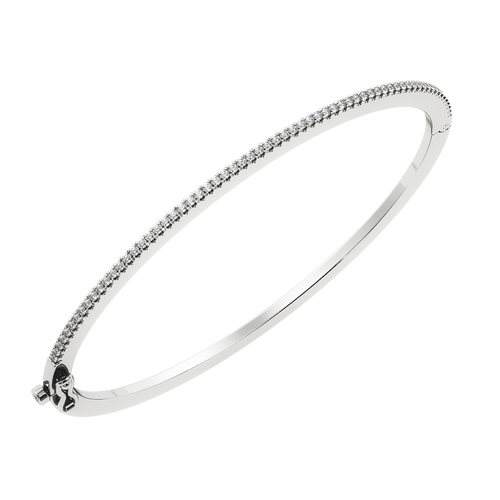 Lucky Bangle | White Diamonds 0.10ct