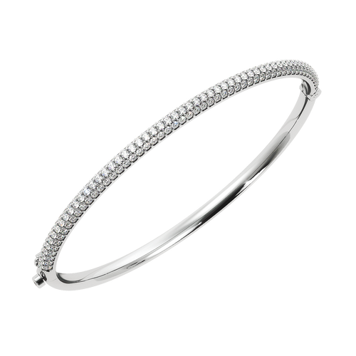 Happy Bangle | White Diamonds