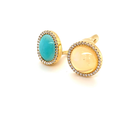 Floating Cocktail | Moonstone and turquoise