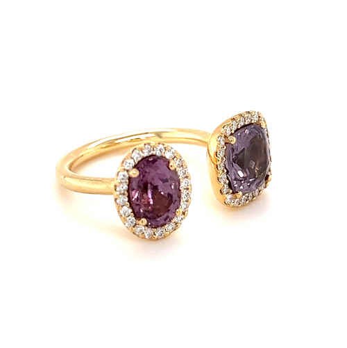 Floating Cocktail | Pink and Purple Spinels