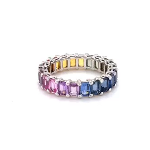 In Love Rainbow | Emerald Cut