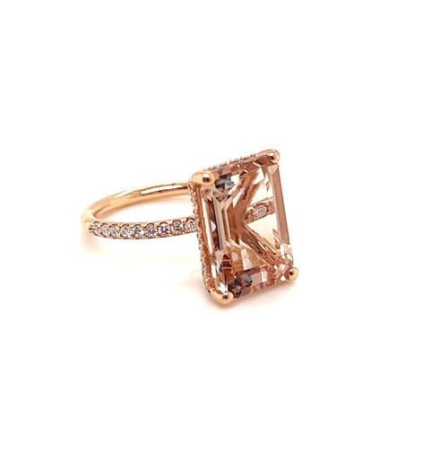 Cocktail ring | Morganite