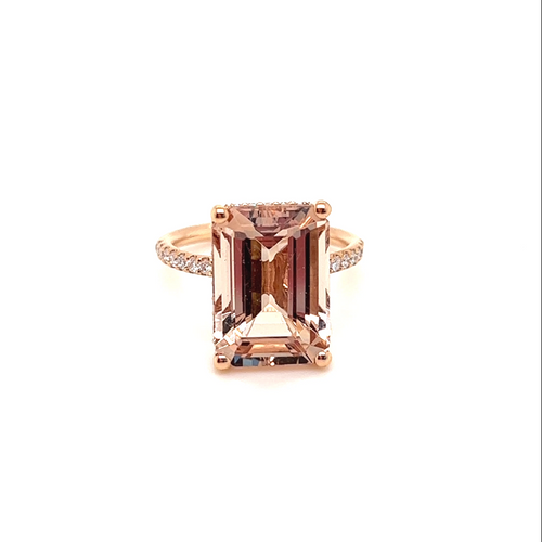 Cocktail ring | Morganite