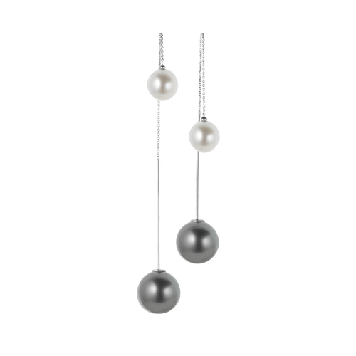 Pearl drops | Grey Tahiiti pearls