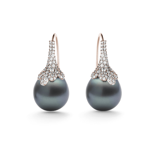 Pearls & Diamonds | Grey Tahiti Pearl