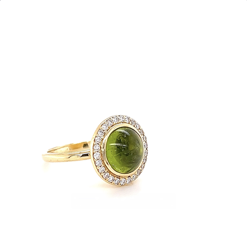 Puzzle | Peridot | 13mm