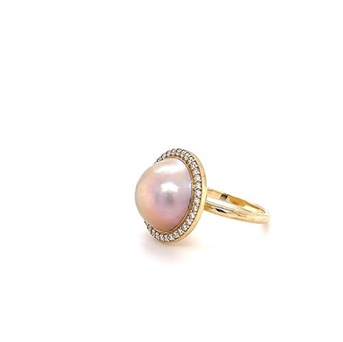 Puzzle | Pink Freshwater pearl | 13mm