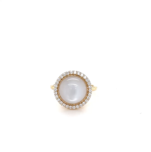 Puzzle | White Moonstone | 9–13mm