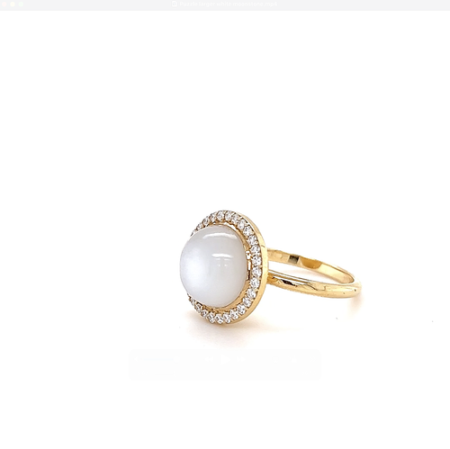 Puzzle | White Moonstone | 9–13mm