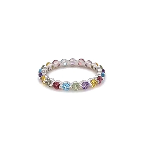 Bubbles Rainbow | 0.07ct sapphires