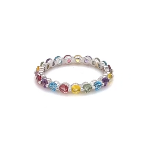 Bubbles Rainbow | 0.07ct sapphires