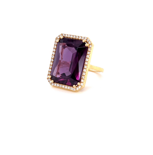 Cocktail ring | Amethyst