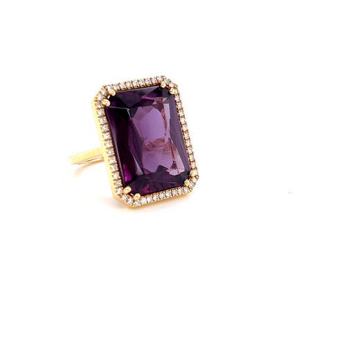 Cocktail ring | Amethyst