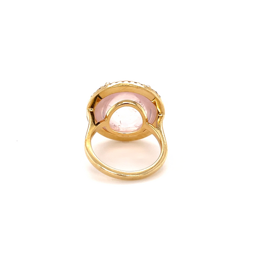 Cocktail ring | Rose Quartz