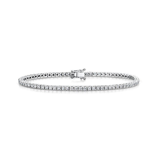 Tennis Bracelet | White Diamonds | High End