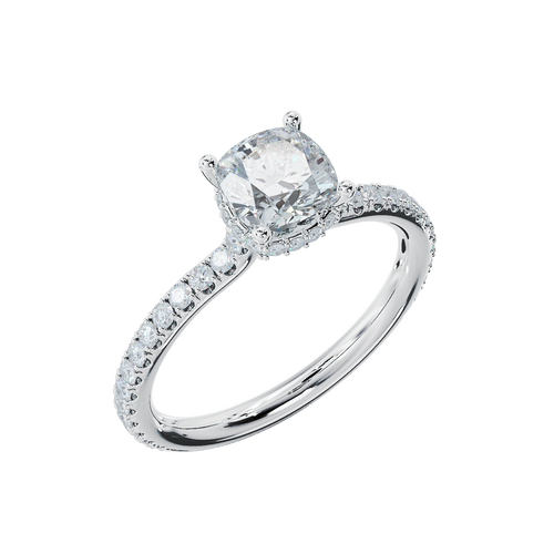 Orchid | Cushion cut