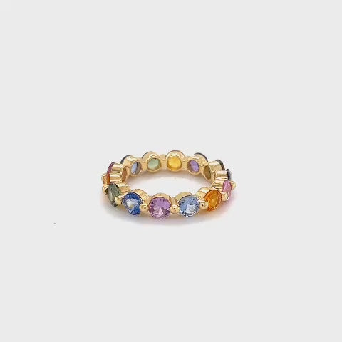 Bubbles Rainbow | 0.20ct sapphires