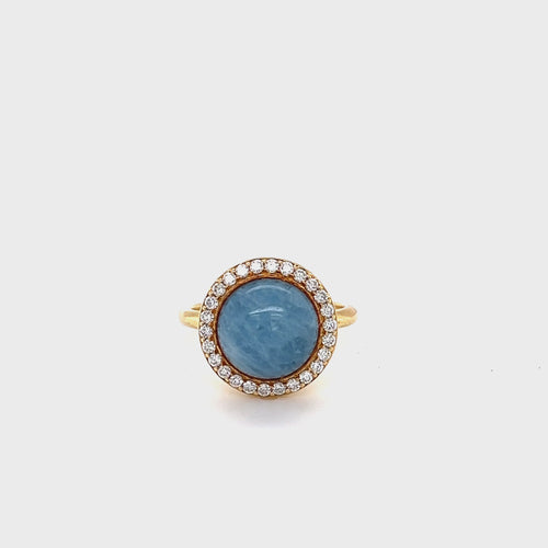 Puzzle | Blue Aquamarine | 9mm