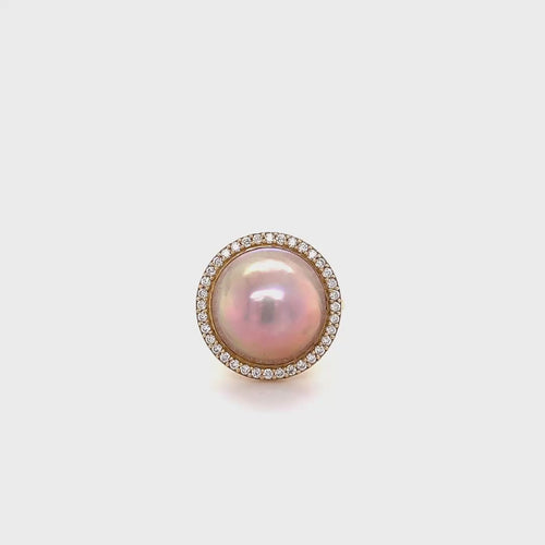 Puzzle | Pink Freshwater pearl | 13mm