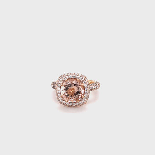 Cocktail pavé | Morganite