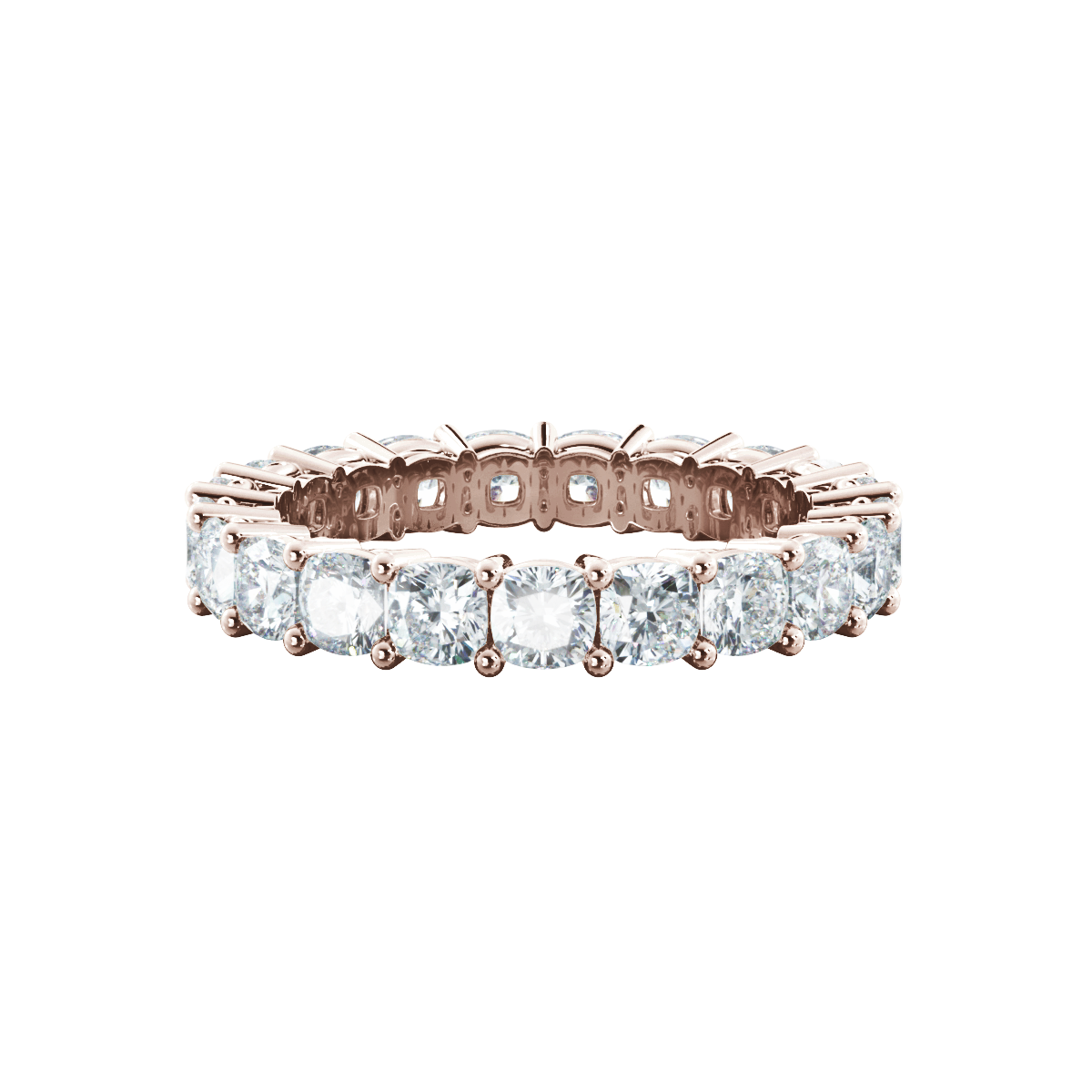 A slim 18k gold ring being sized at the LWL atelier